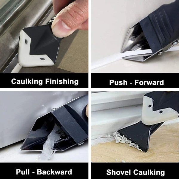 3 IN 1 ULTIMATE CAULKING TOOL + 14 NOZZLES