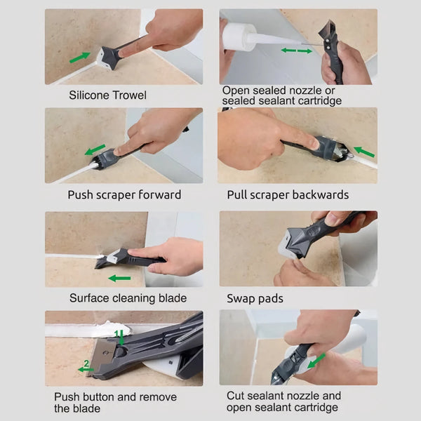 3 IN 1 ULTIMATE CAULKING TOOL