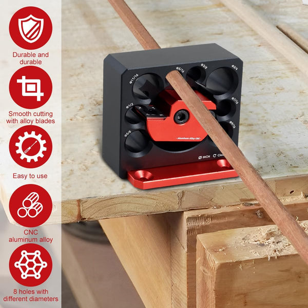 ADJUSTABLE DOWEL MAKER JIG Imperial Size