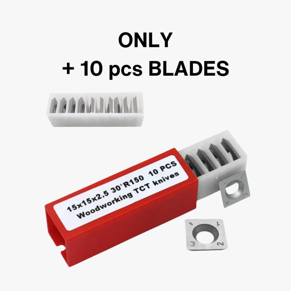 10 Pcs BLADES for ADJUSTABLE DOWEL MAKER JIG
