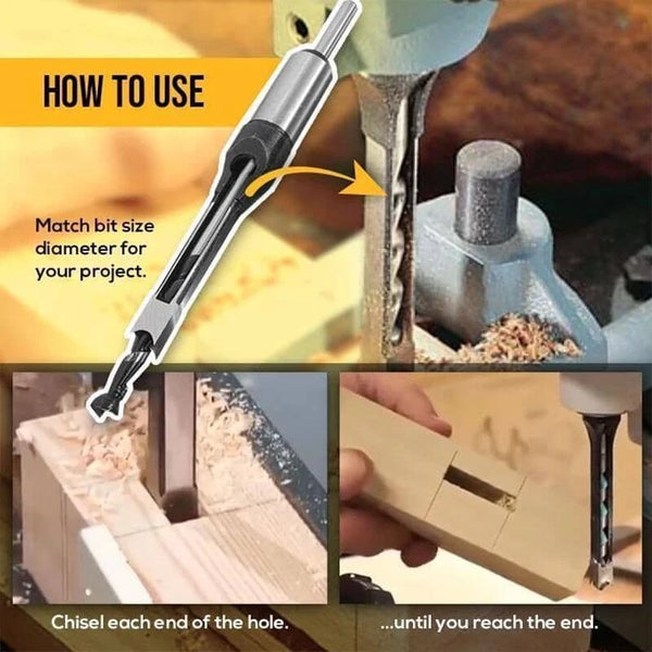 Bearing Steel Square Hole Drill Bits
