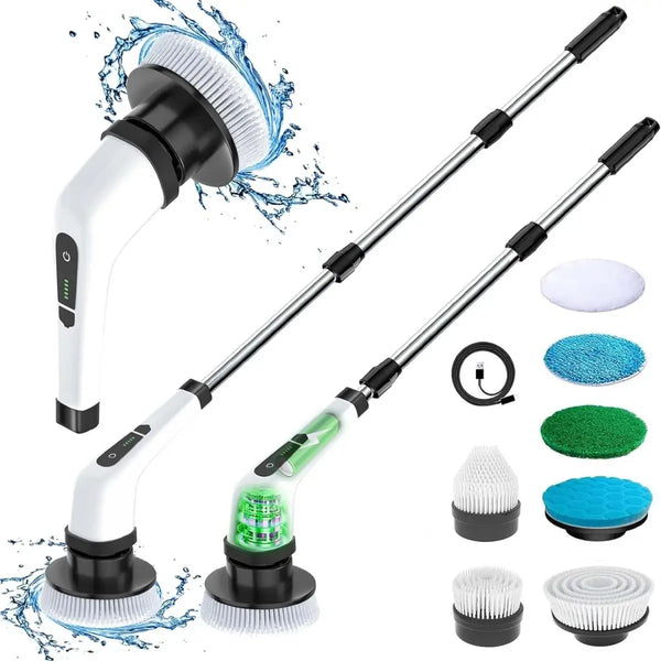 Portable Electric Scrubber Cleaning 7 in 1