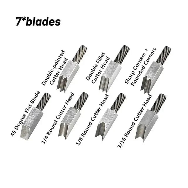 7 Pcs BLADES for CHAMFER PLANE