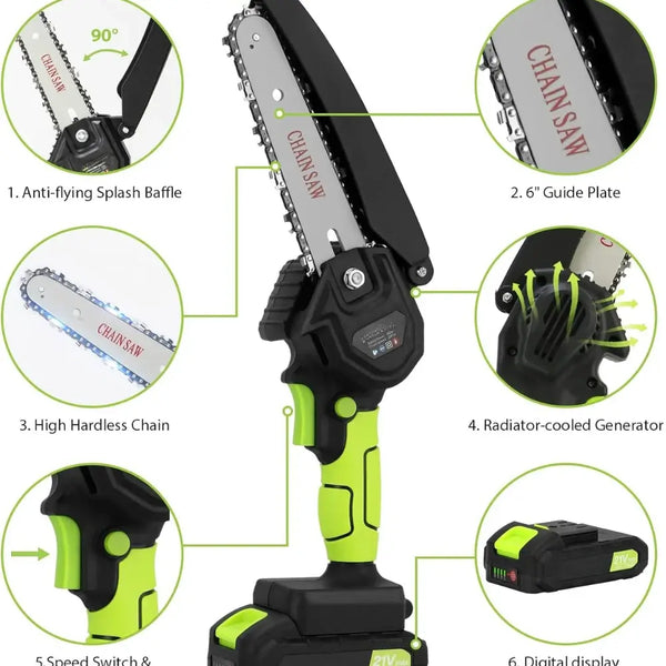 Mini Cordless Chainsaw