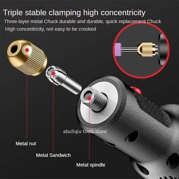 8V Engraving Tools Grinder Machine