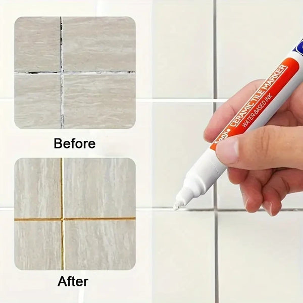 3 IN 1 ULTIMATE CAULKING TOOL + RESTORER PEN