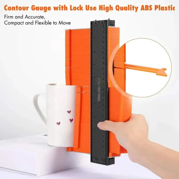 Contour Duplication Gauge With Lock