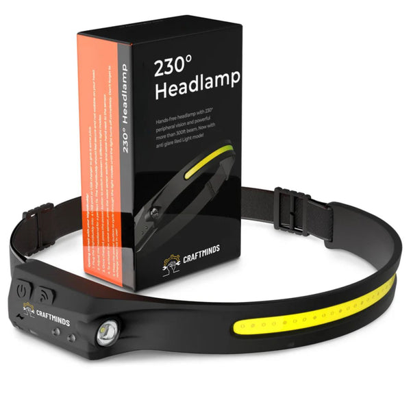 THE CRAFTMINDS 230° LED Headlamp
