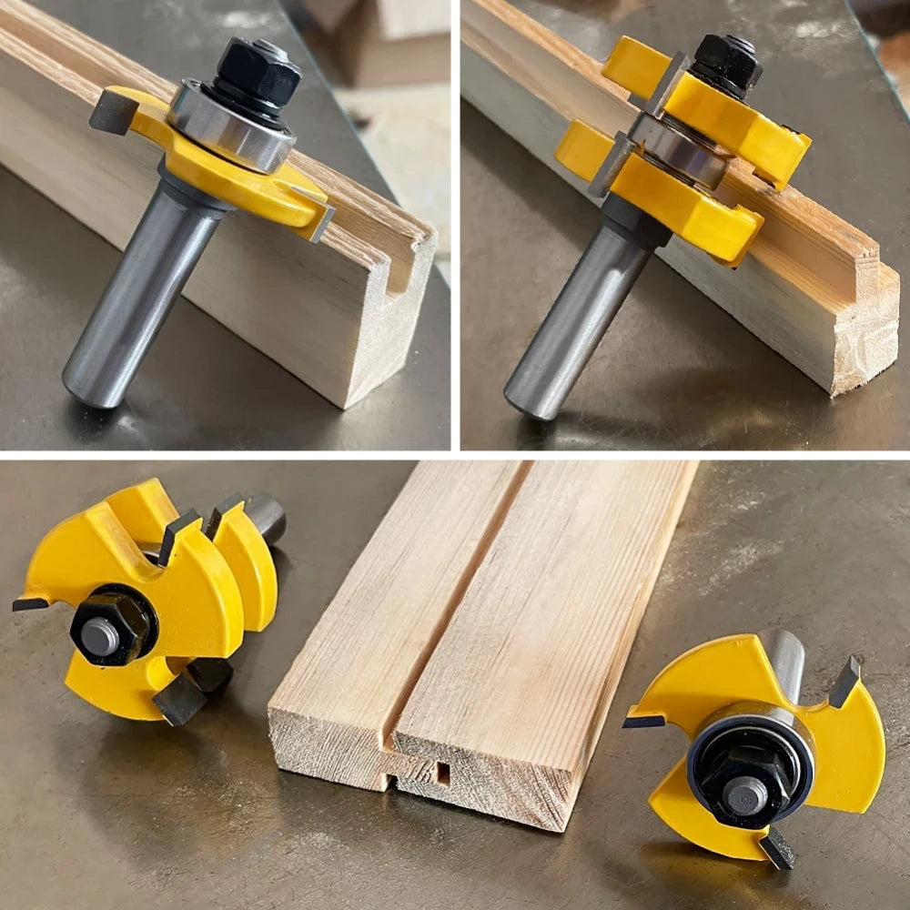 Rail Track Router Bit Rail & Stile Router Bit - Shaker - 2 Piece Set – CRAFTMINDS